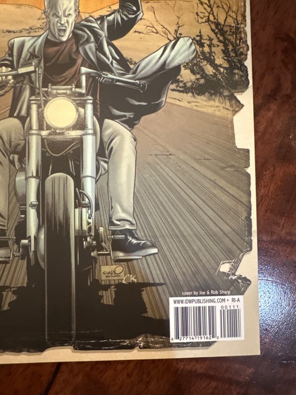 Spike: After the Fall #1 Motorcycle Cover (2008)