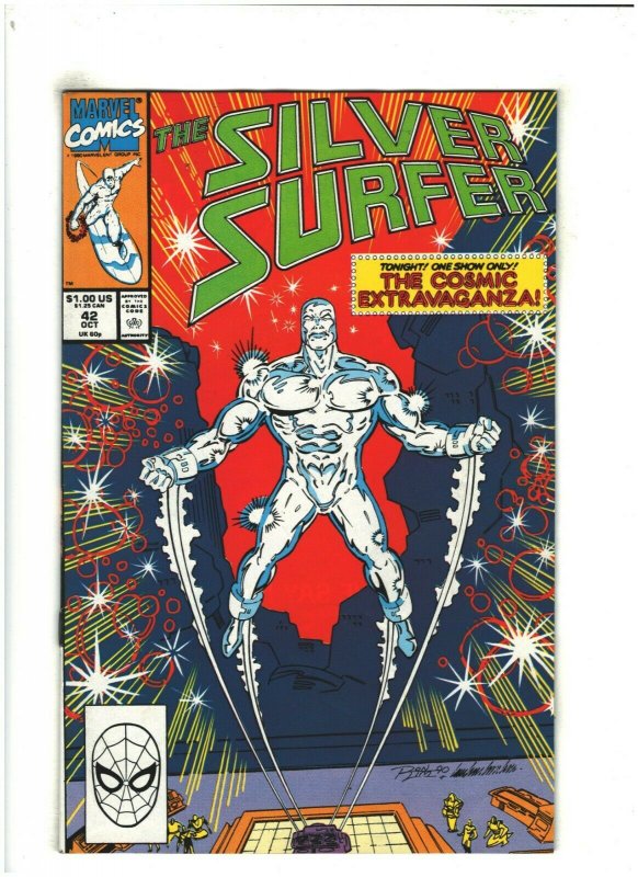 Silver Surfer #42 FN- 5.5 Marvel Comics 1990 Jim Starlin & Ron Lim