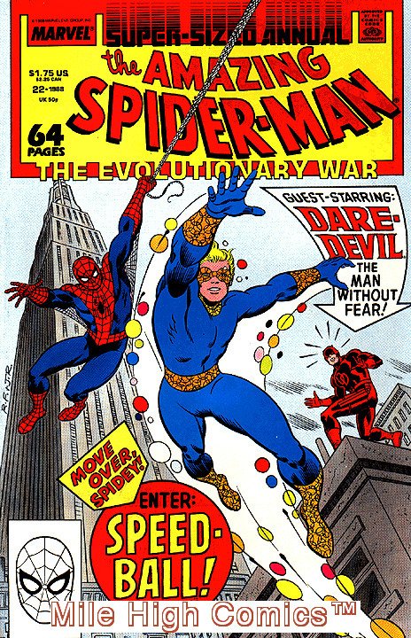 SPIDER-MAN ANNUAL (1964 Series)  (MARVEL) #22 Good Comics Book