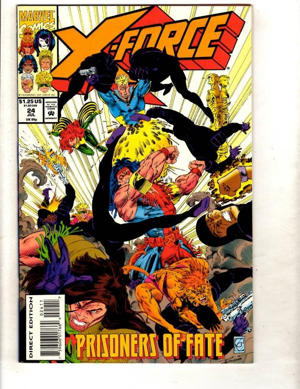 12 X-Force Marvel Comic Books # 12 13 14 20 21 24 25 26 27 28 30 38 X-Men DJ1