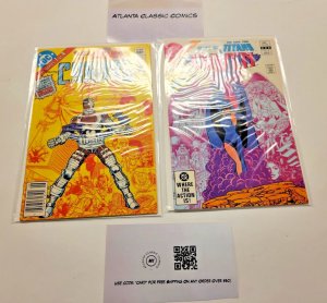 2 DC Tales of the New Teen Titians #1 Cyborg + #1 Raven 55 SM4