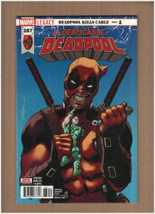 Despicable Deadpool #287 Marvel Comics 2017 Deadpool Kills Cable NM- 9.2