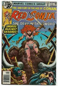 RED SONJA#13 FN/VF 1979 MARVEL BRONZE AGE COMICS