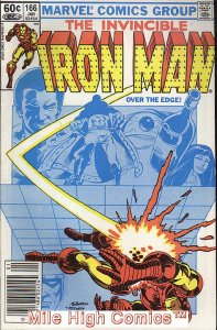 IRON MAN  (1968 Series)  (INVINCIBLE IRON MAN)(MARVEL) #166 NEWSSTAND Good