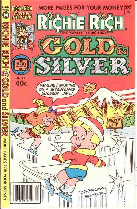RICHIE RICH GOLD & SILVER (1975-1982) 28 VF-NM COMICS BOOK