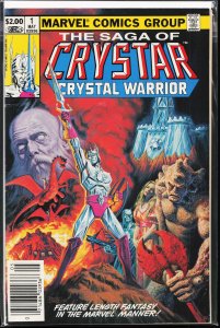 The Saga of Crystar, Crystal Warrior #1 (1983) Crystar [Key Issue]