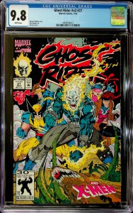 Ghost Rider #27 Direct Edition (1992) - CGC 9.8 Cert#4008098022