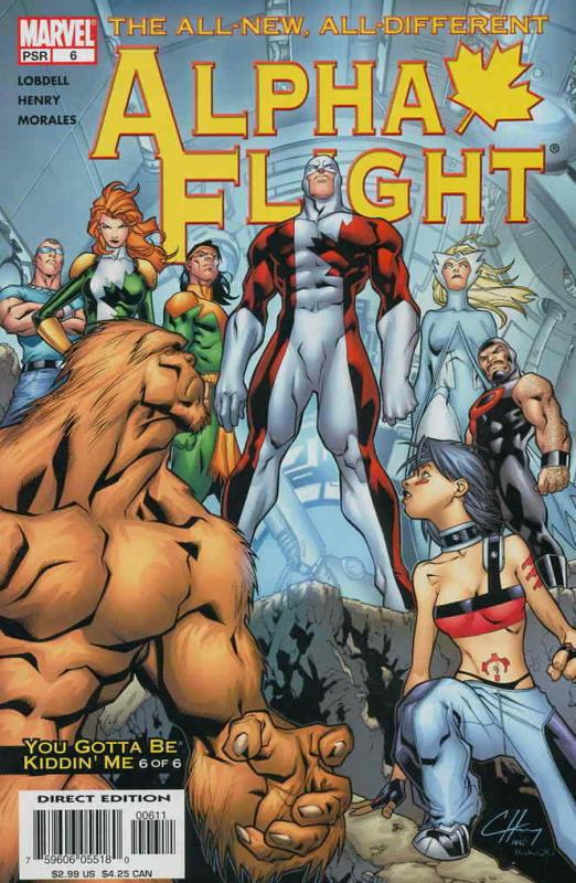 Alpha Flight (3rd Series) #6 VF/NM; Marvel | save on shipping - details inside