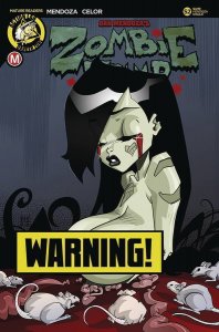 ZOMBIE TRAMP #52 COVER F MENDOZA RISQUE VARIANT (MR)