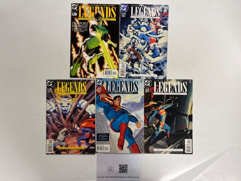 5 Legends Of The DC Universe DC Comic Books # 2 3 22 23 28 Superman 30 JS44