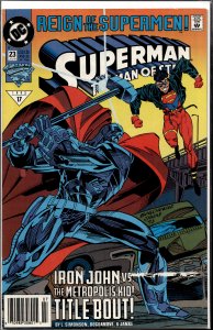 Superman: The Man of Steel #23 (1993) Steel