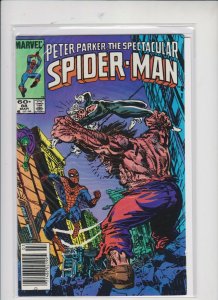 SPECTACULAR  SPIDER-MAN #88   5/84  MARVEL  /  NEWSSTAND  /  UNREAD /  NM
