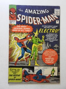 The Amazing Spider-Man #9 (1964) GD/VG  top staple missing, Pence price variant