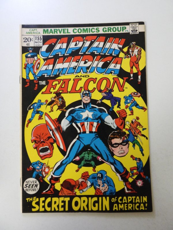Captain America #155 (1972) VF- condition