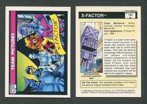 1990 Marvel Comics Card  #143 (X-Factor) / NM-MT