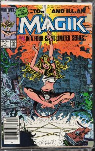 Magik (Storm and Illyana Limited Series) #4 (1984) Magik [Key Issue]
