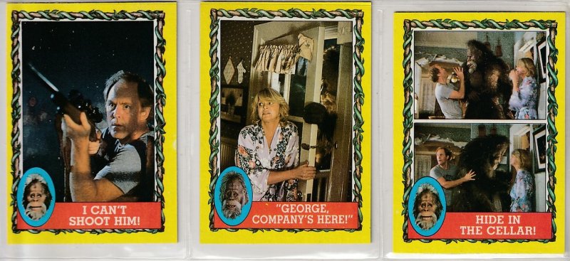 Harry and The Hendersons Trading cards (Topps, 1987)