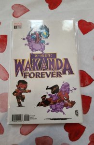 Wakanda Forever: X-Men Young Cover (2018)