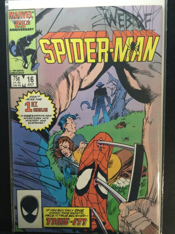 Web of Spider-Man #16 Direct Edition (1986)