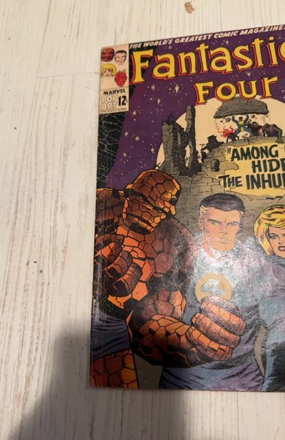 Fantastic Four #45 (1965)first app of the inhumans see description