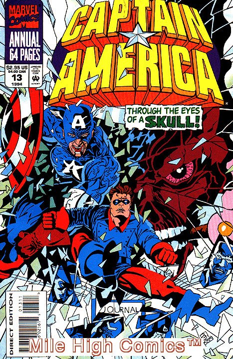 CAPTAIN AMERICA ANNUAL (1971 Series) #13 Near Mint Comics Book