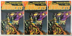 The New DNAgents Lot of 3 #8 x3 (1986) Eclipse Comics 1st Print Comic Books