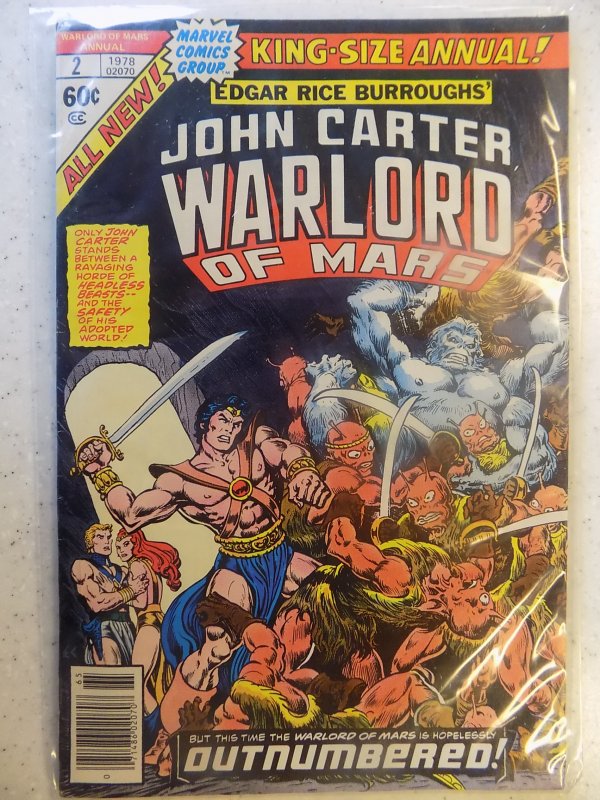 JOHN CARTER WARLORD OF MARS KING SIZE ANNUAL # 2