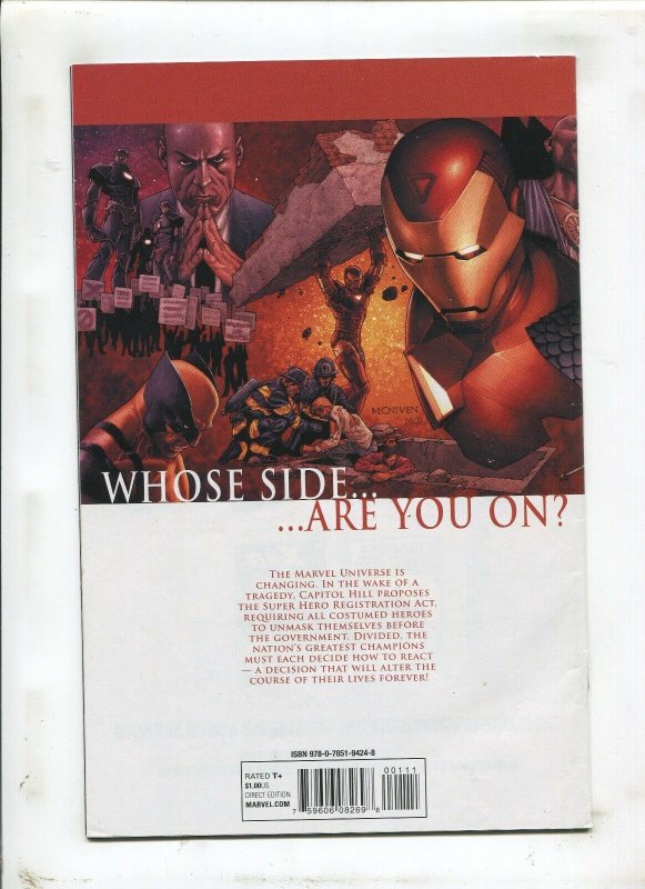 TRUE BELIEVERS: CIVIL WAR #1 - (8.0) 2015