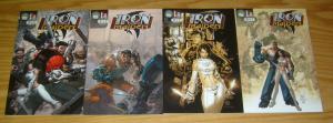 Iron and the Maiden #1-4 VF/NM complete series B variants - madureira - bachalo