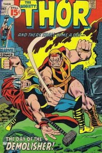 Thor #192 ORIGINAL Vintage 1971 Marvel Comics Demolisher
