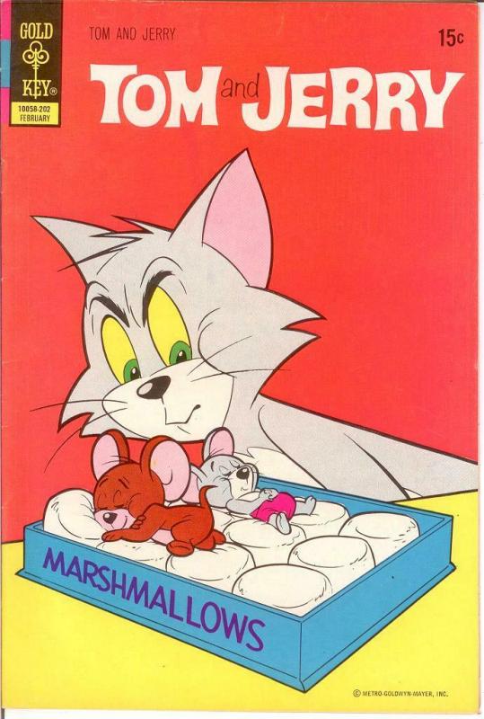 TOM & JERRY 262 VF Feb. 1972 COMICS BOOK