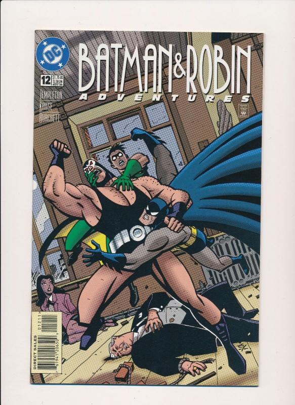 DC Comics BATMAN & ROBIN Adventures  #9, 12, 11 w/Edge Magazine1996  ~VF (HX602)