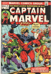 Captain Marvel #31 (1974) Captain Marvel