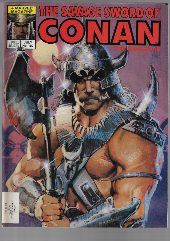 Savage Sword of Conan #102 (Marvel, 1984)