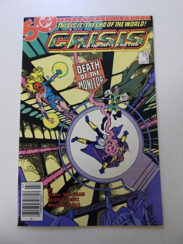 Crisis on Infinite Earths #4 (1985) NM- condition