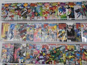 Huge Lot of 210+ Comics W/ Iron Man, Moon Knight, Wolverine Avg. FN+ Condition!