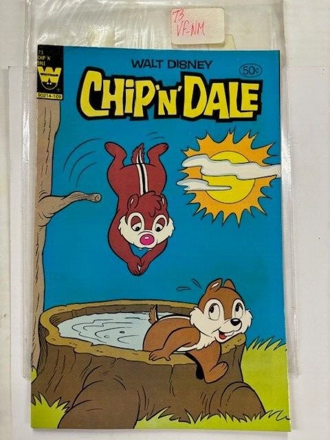 WALT DISNEY CHIP N' DALE #73 VF-NM WHITMAN 1981