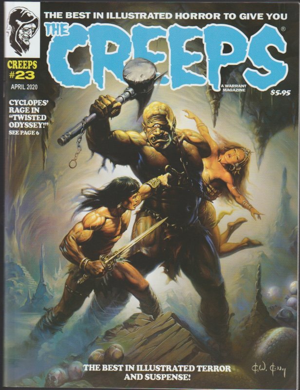 THE CREEPS #23 - FIRST PRINTING - COMIC HORROR MAGAZINE