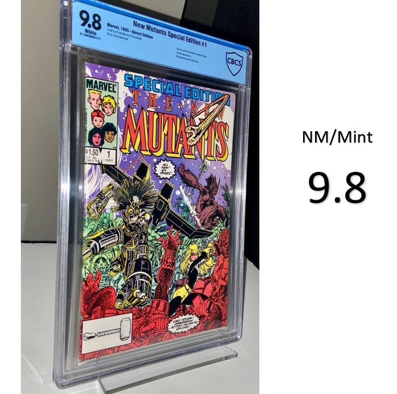 New Mutants Special Edition #1 - Key & Four 1st appearances! CBCS 9.8 - New Slab