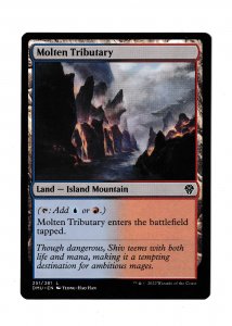 MOLTEN TRIBUTARY | LAND | DOMINARIA UNITED #251/281 | MTG 2022