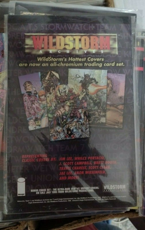 STORMWATCH # 22  IMAGE 1995 BARRY WINDSOR SMITH COVER ! BWS WILDSTORM RISING