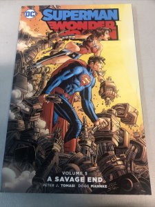 Superman/ Wonder Woman Vol.5 A Savage End (2016) DC Comics SC Peter J. Tomasi