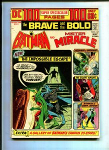 BRAVE AND THE BOLD #112 1974 DC (4.0) BATMAN AND MISTER MIRACLE