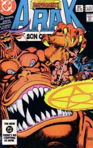 Arak Son of Thunder #23 FN ; DC | Roy Thomas Baphomet