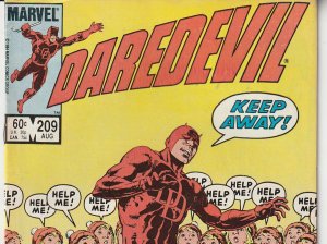 Daredevil(vol. 1)# 209 Little Girl Is Da Bomb !