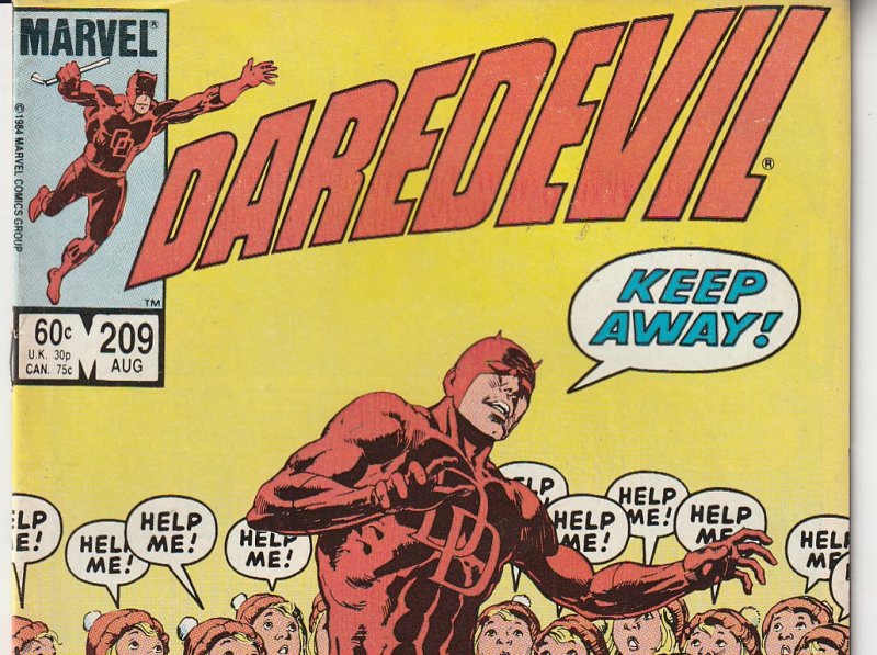 Daredevil(vol. 1)# 209 Little Girl Is Da Bomb !