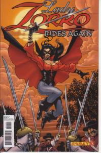 Zorro Rides Again #10 VG; Dynamite | low grade comic - save on shipping - detail