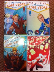 Lost Vegas #1-4 Comic Book Set Image 2013