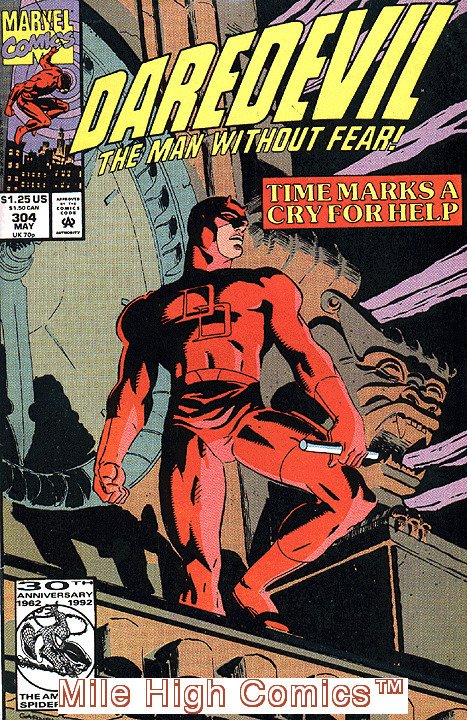 DAREDEVIL  (1964 Series)  (MAN WITHOUT FEAR) (MARVEL) #304 Good Comics Book 