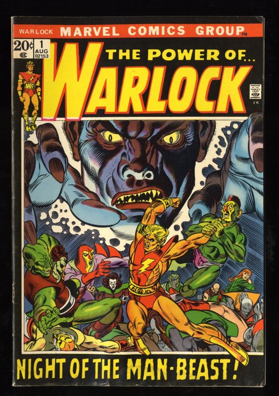 Warlock (1972) #1 VG/FN 5.0 1st Soul Gem! Origin of Adam Warlock!